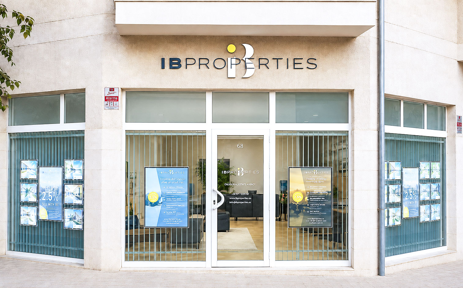 Das Büro von IB Properties